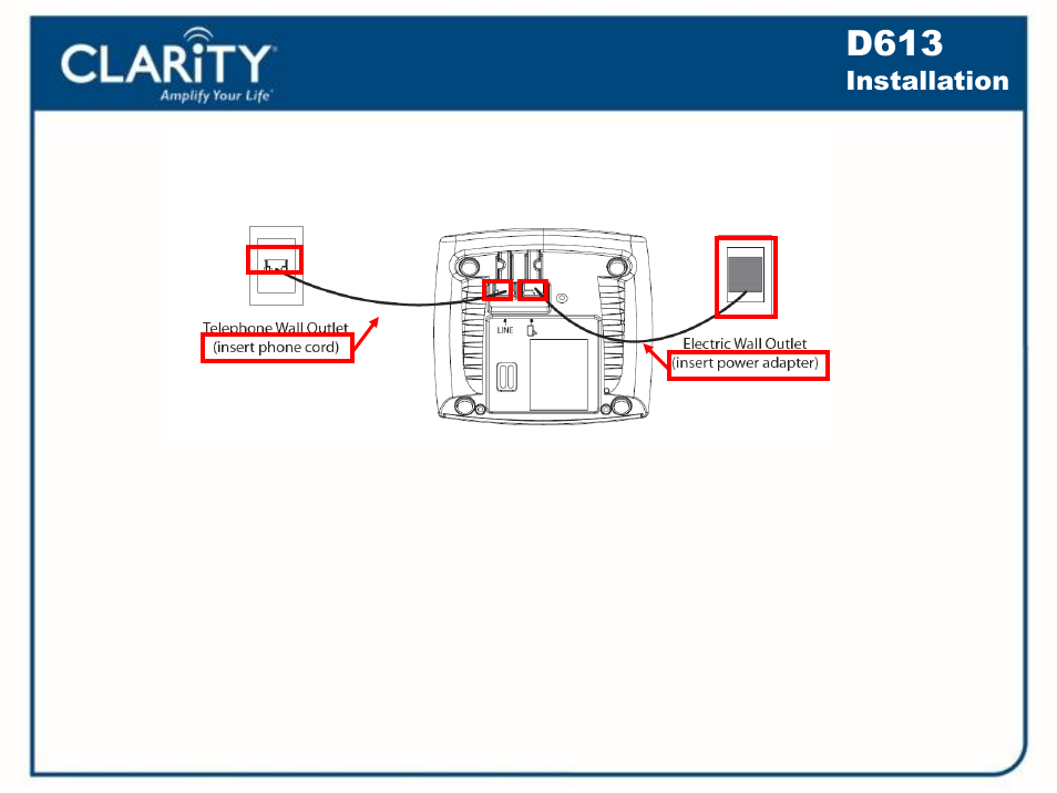 D613 | Clarity D613 User Manual | Page 5 / 16