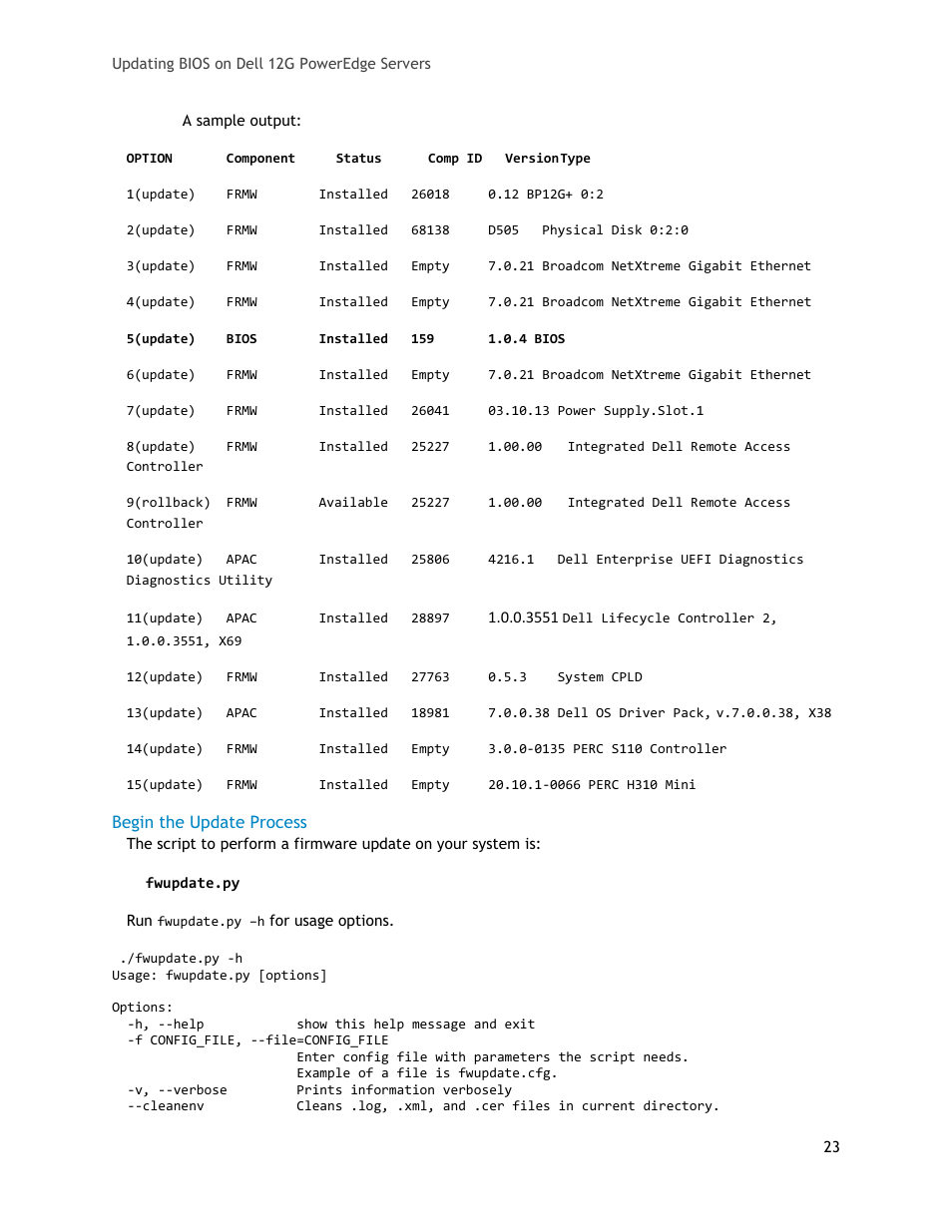 Dell POWEREDGE R620 User Manual | Page 23 / 29 | Also for: PowerEdge