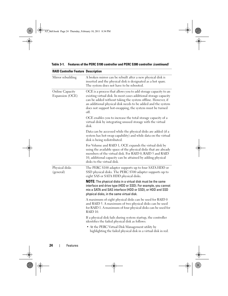 Dell PowerEdge RAID Controller S300 User Manual | Page 24 / 110