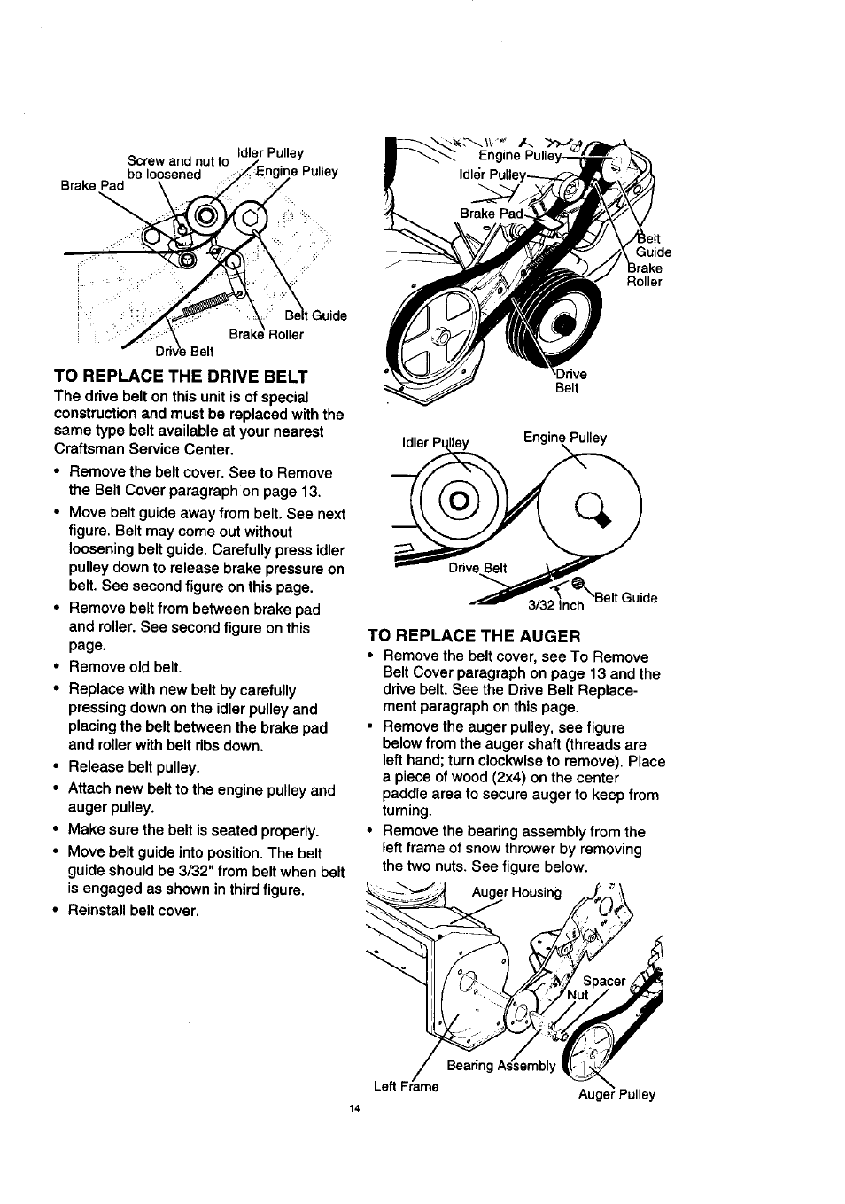 Craftsman 536.885210 User Manual | Page 14 / 30
