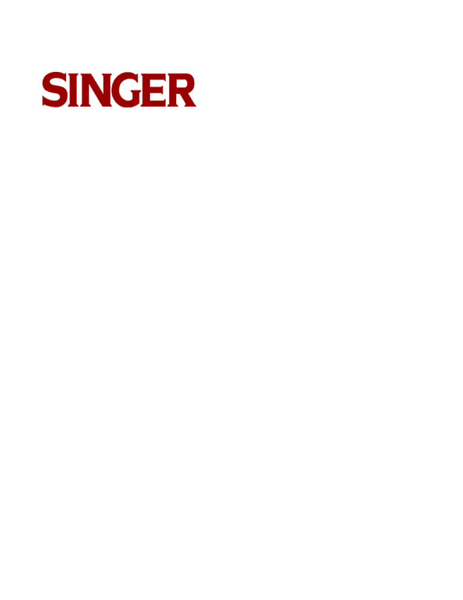 SINGER 18434 User Manual | Page 5 / 44 | Original mode | Also for: 9027