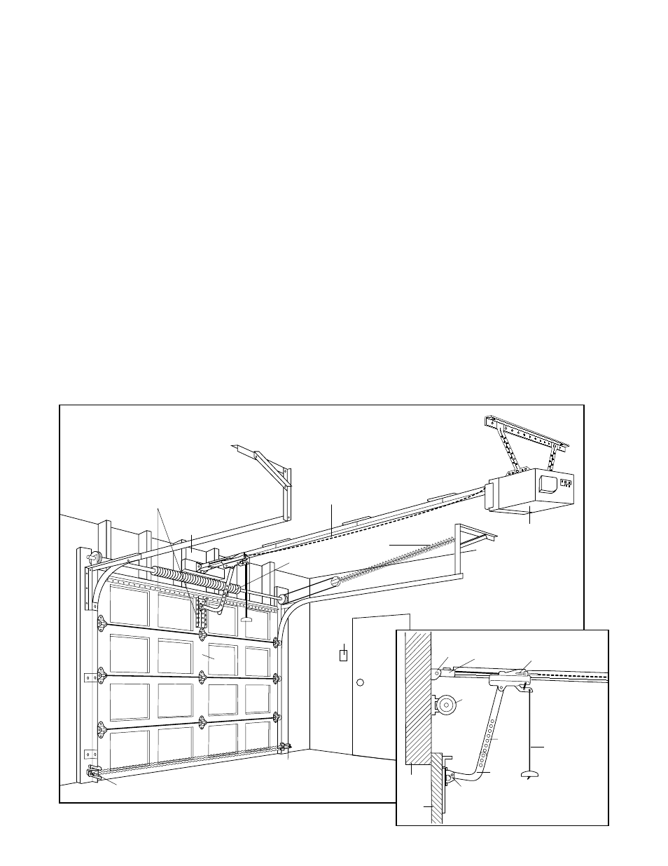Planning, Sectional door installation | Chamberlain 7220 1/2HP User