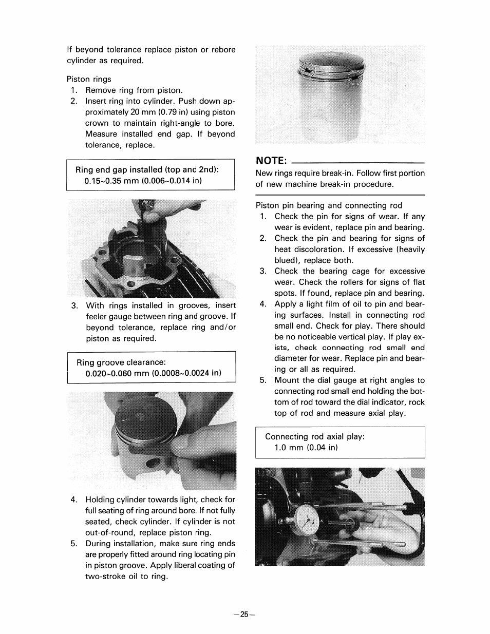 Note | Yamaha pw80 User Manual | Page 37 / 64