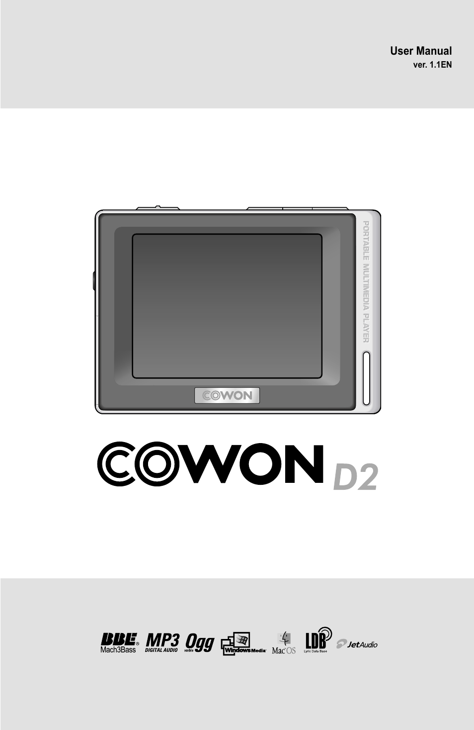 cowon d2 manual