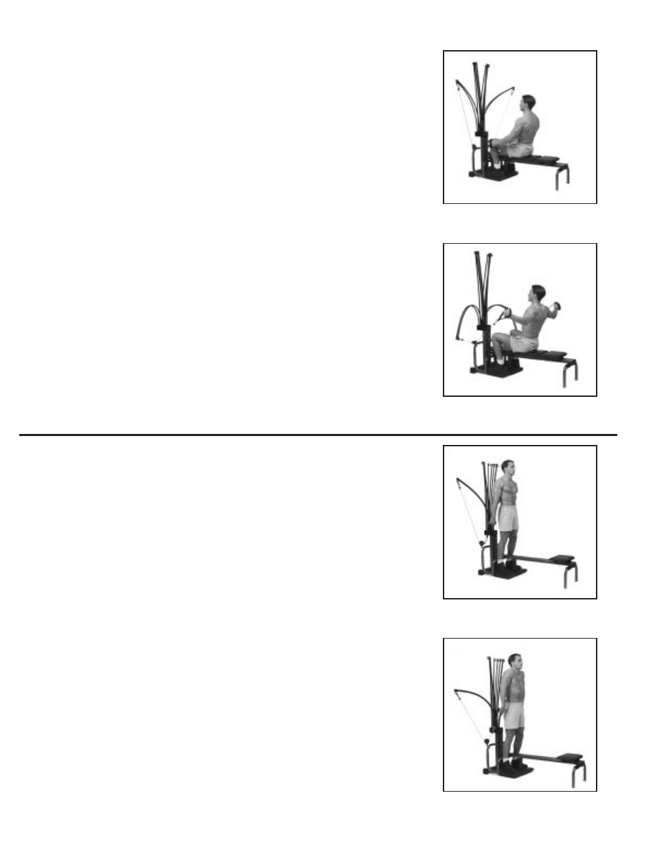 Shoulder exercises | Bowflex XTL User Manual | Page 29 / 80
