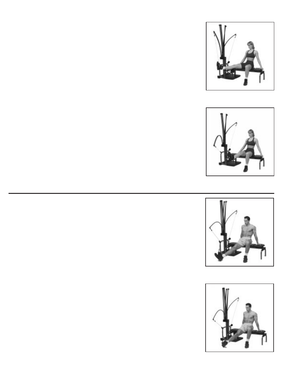 Bowflex Xtl Exercise Chart