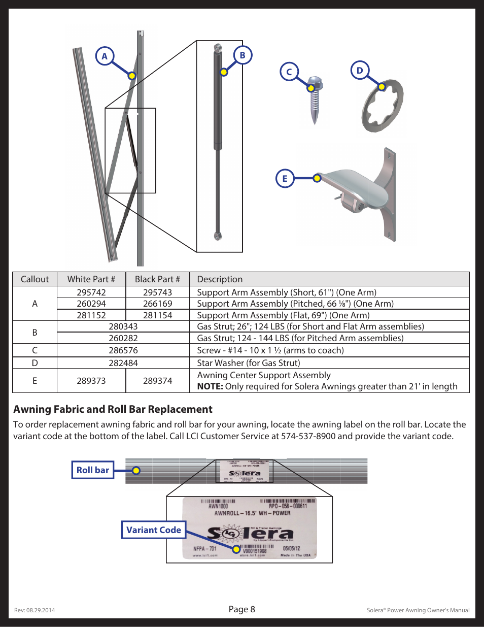 Lippert Components Solera User Manual | Page 8 / 10