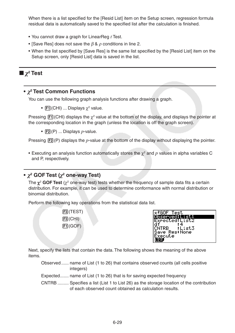 Test | Casio FX-9750GII User Manual | Page 169 / 402