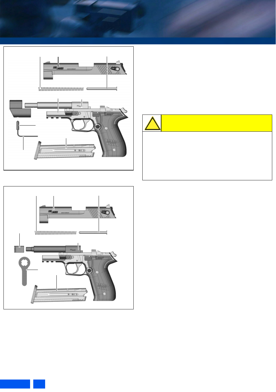 3 pistol assembly, Pistol assembly, On 9.3) | SIG SAUER MOSQUITO User