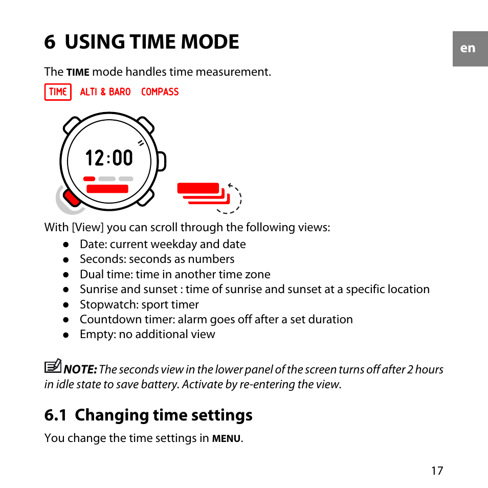 suunto core backlight problem
