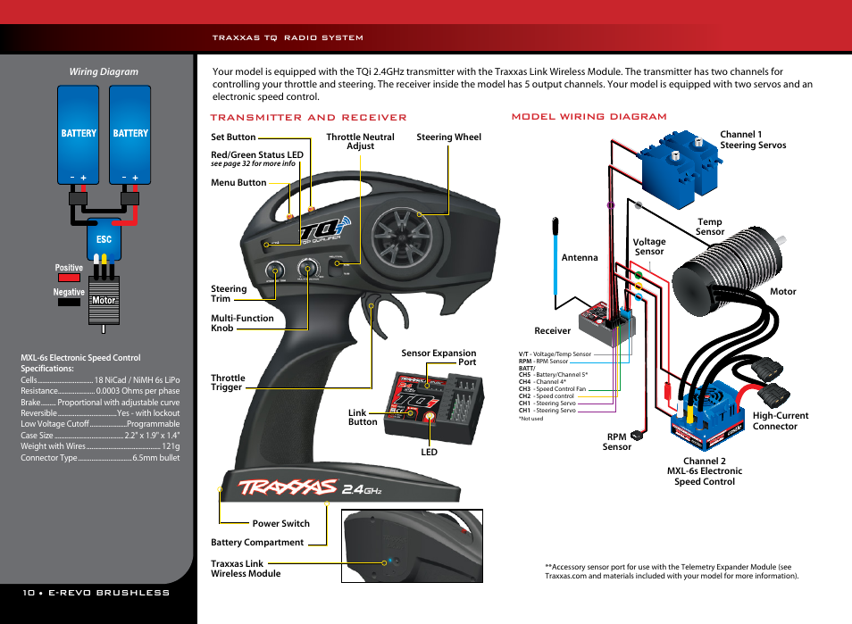 Traxxas 56087-1 User Manual | Page 10 / 36