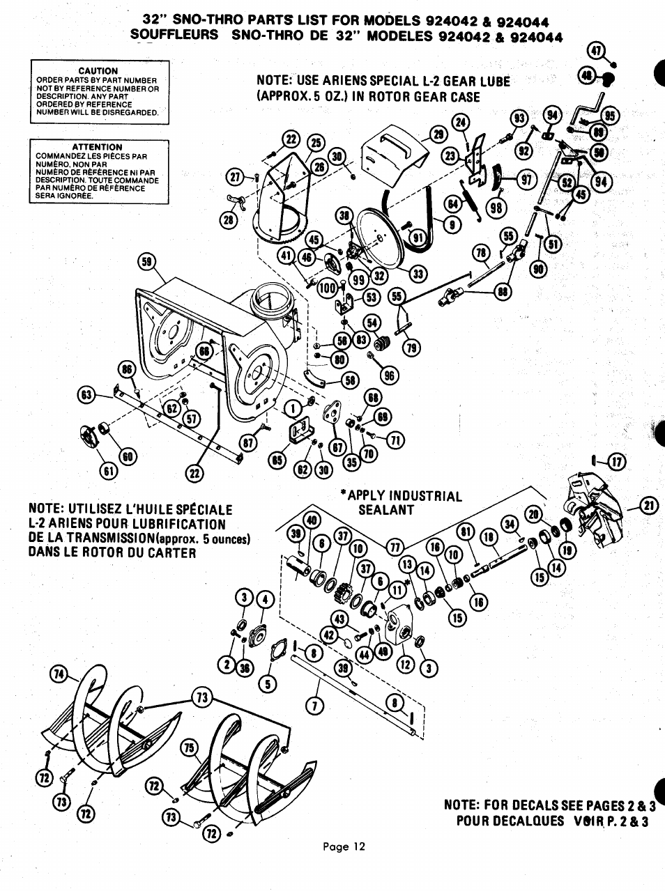 Ariens 924000 User Manual | Page 12 / 55