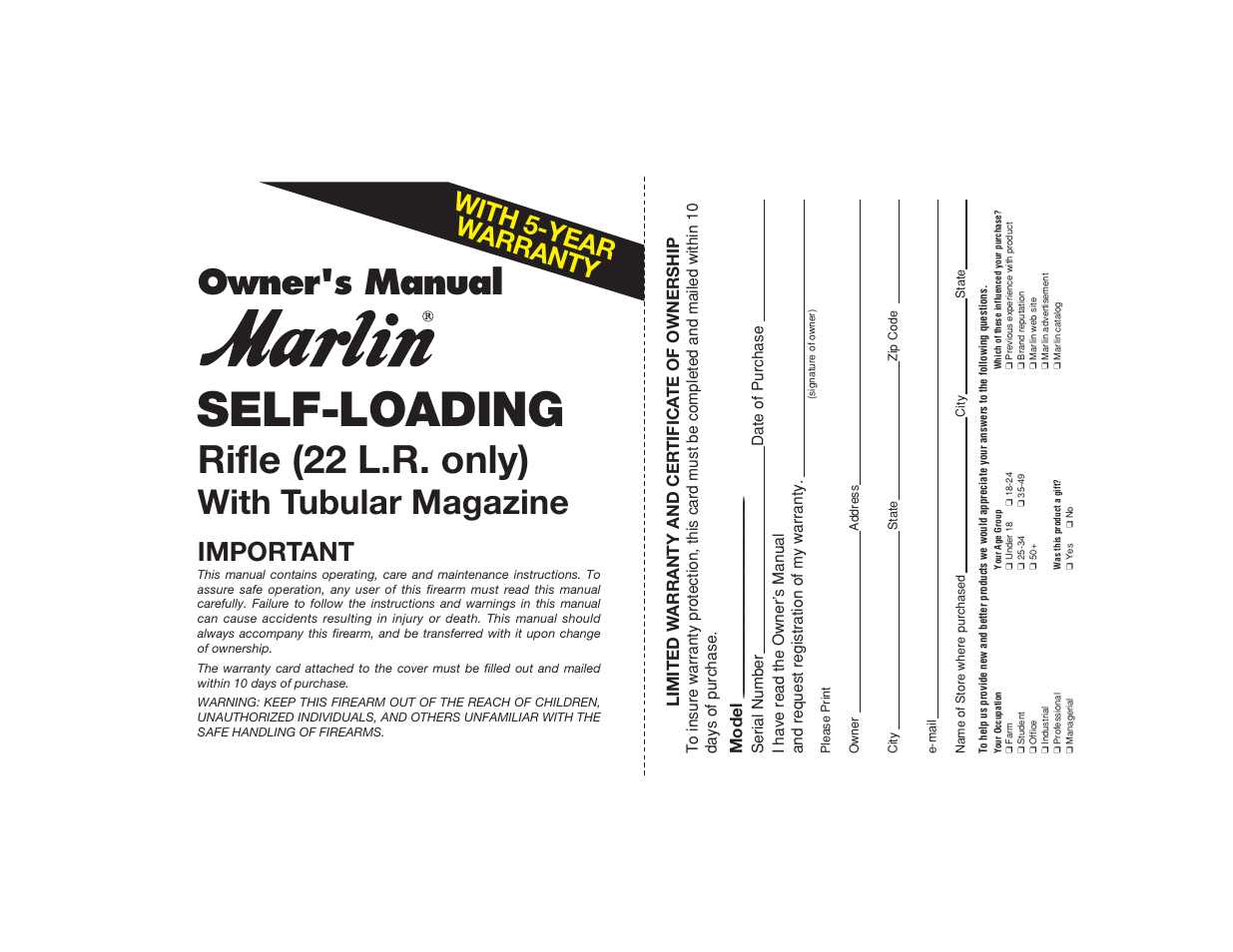 marlin model 60 serial number search