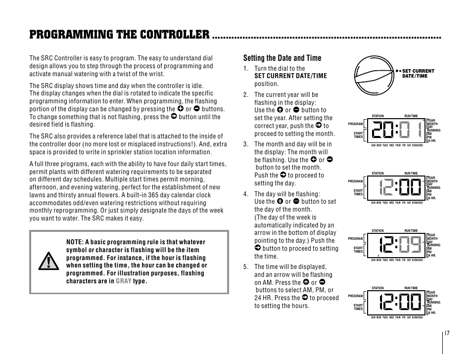 Hunter Src Plus Owner's Manual