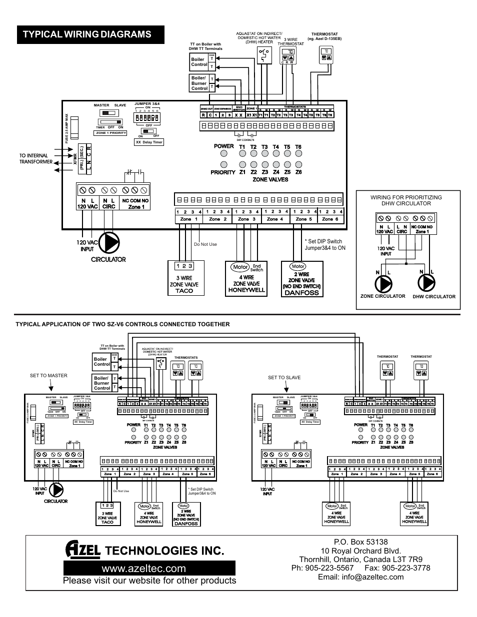 Technologies Inc  Typical Wiring Diagrams  Please Visit