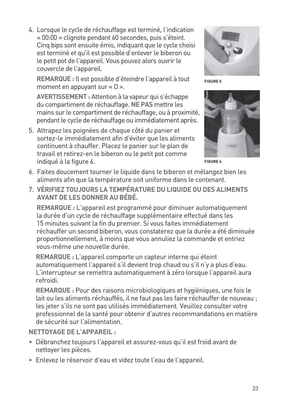 Dr. Brown's Deluxe Bottle Warmer User Manual | Page 23 / 24