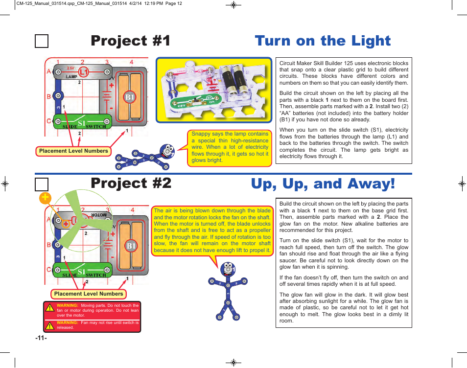 circuit maker skill builder 125