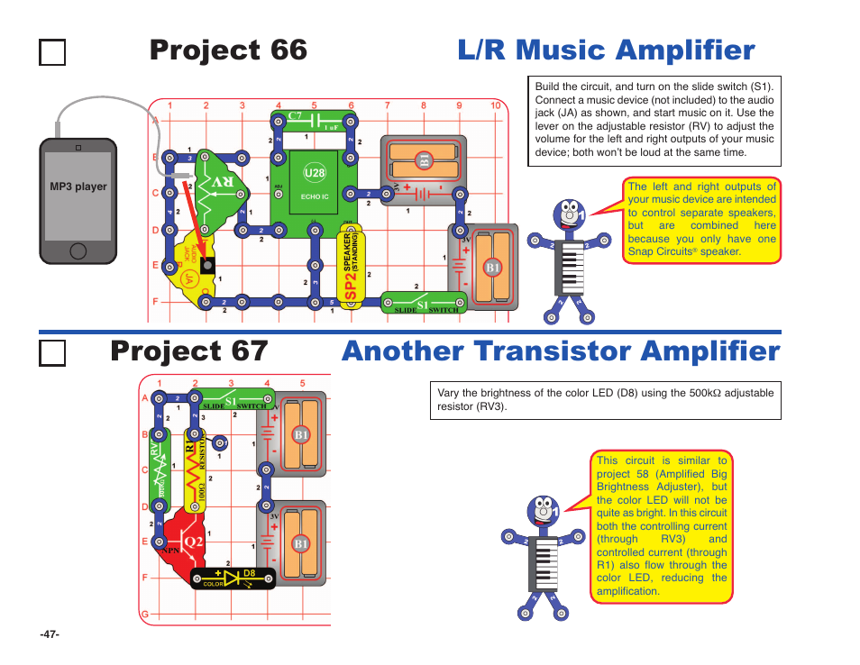 elenco snap circuits sound