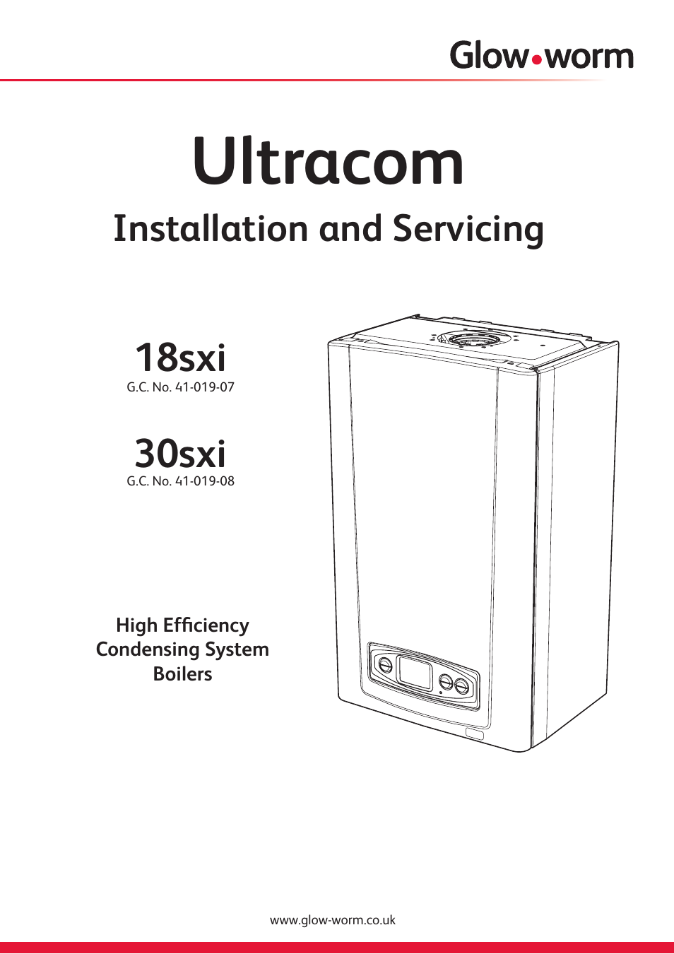 Glow Worm Ultracom 18hxi User Manual Glow Worm Ultracom 18hxi User Manual