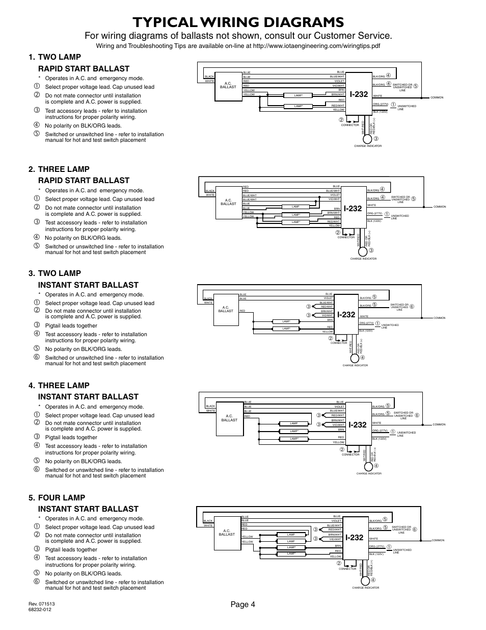 Typical Wiring Diagrams  Page 4  I