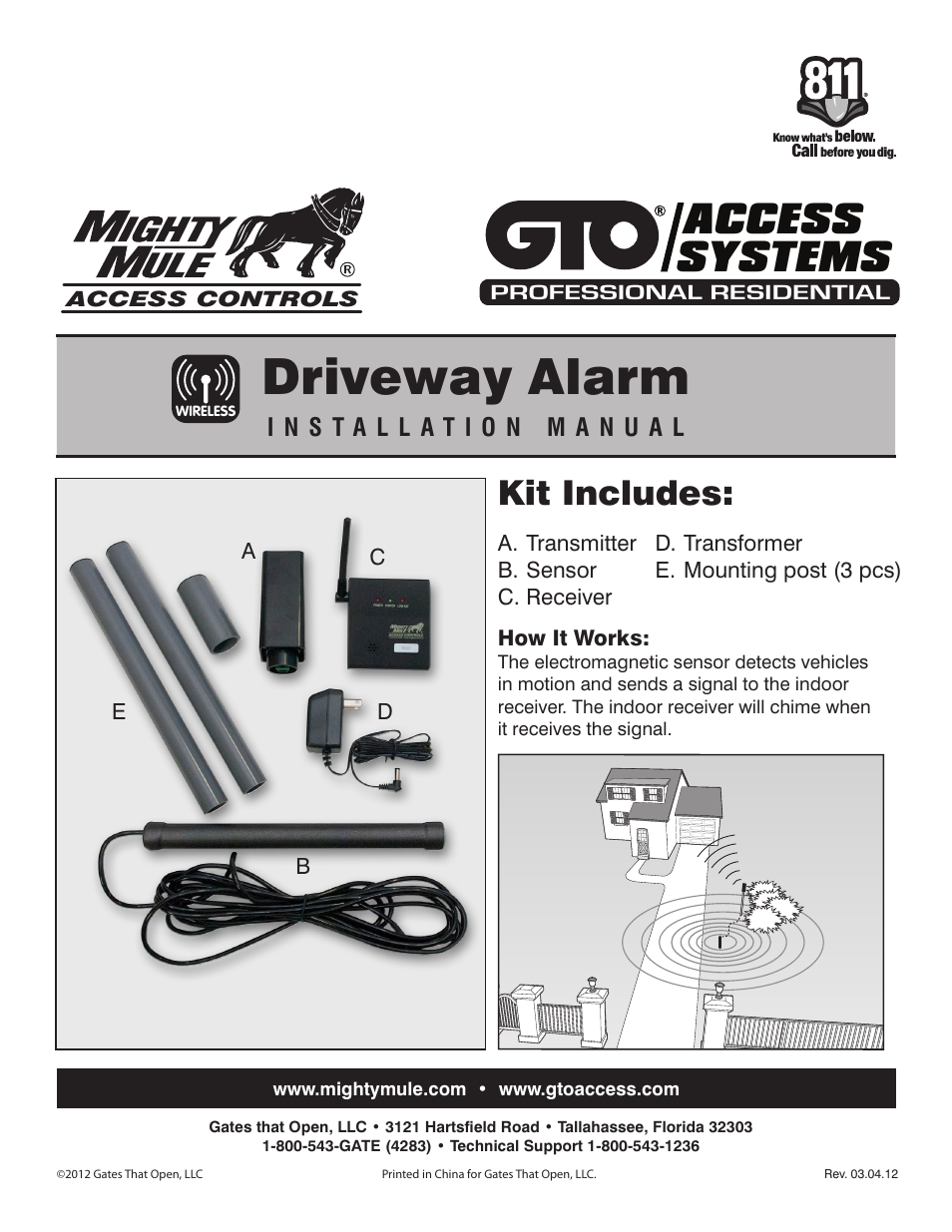Mighty Mule FM131 User Manual | 8 pages | Also for: FM231