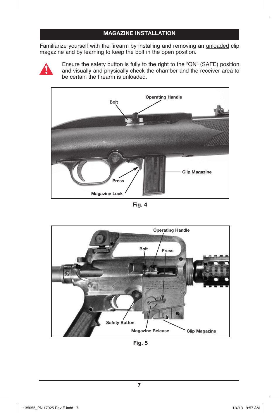 Mossberg 715T User Manual | Page 7 / 28 | Also for: International 702