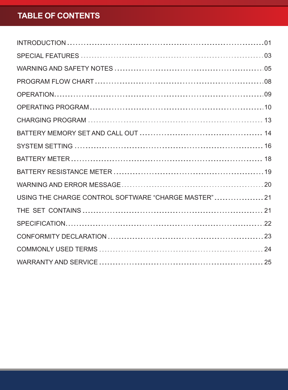 SkyRC iMAX B6 Mini Charger User Manual | Page 2 / 28