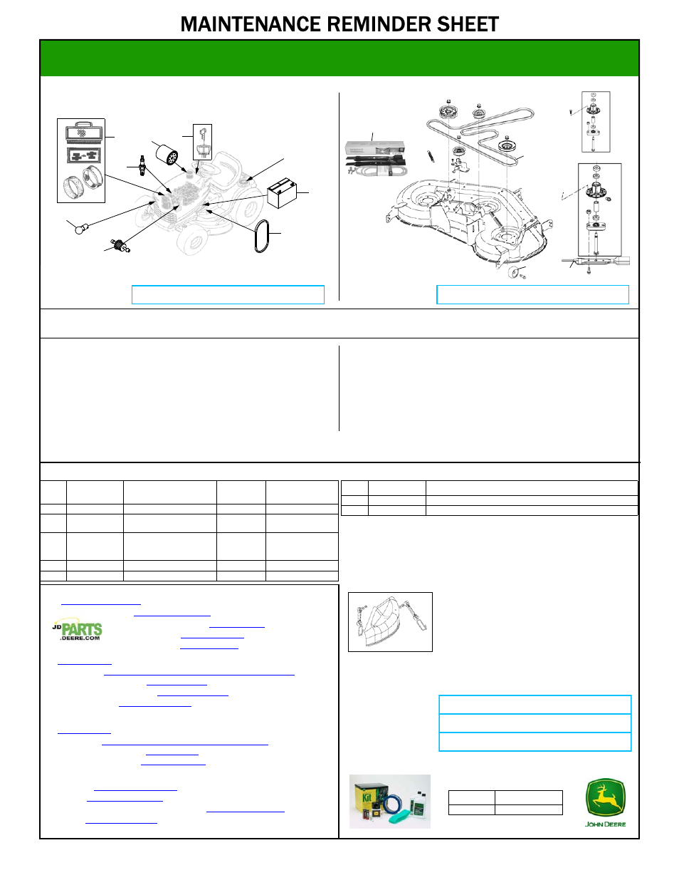 John Deere L120 User Manual 1 page Original mode Also for L130