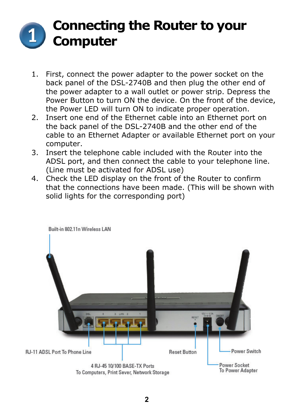 D Link Dsl 2740b User Manual D Link Dsl 2740b User Manual