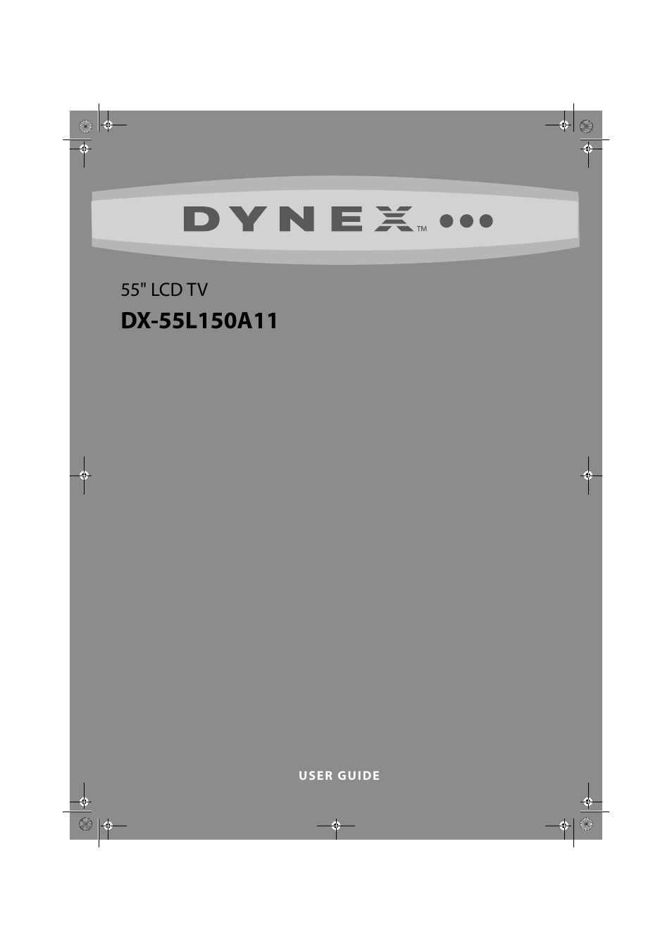 Dynex DX-55L150A11 User Manual | 25 pages