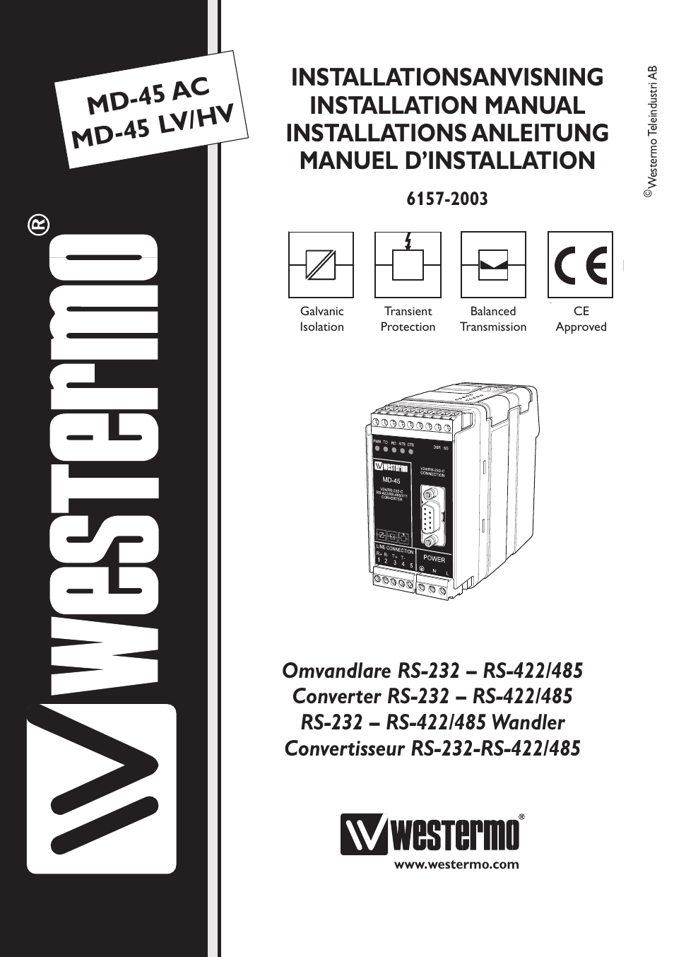 Westermo teleindustri ab driver