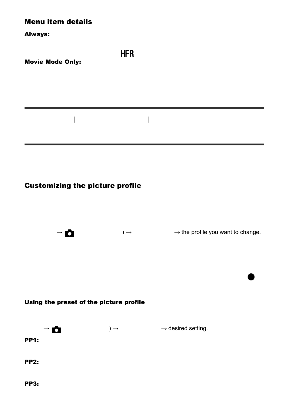 ... Array - picture profile 132 picture profile sony cyber shot rx10 iii rh manualsdir com