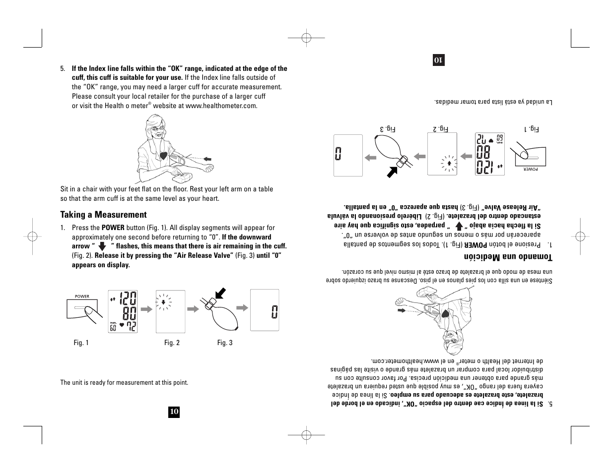 Health O Meter 7630 User Manual | Page 10 / 32