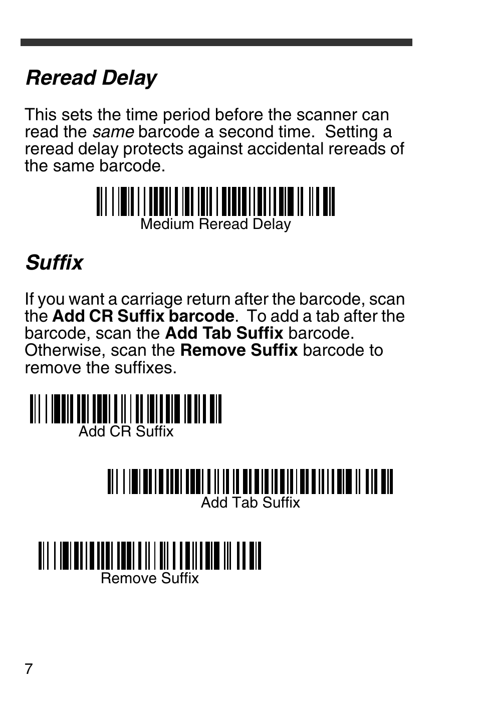 Honeywell barcode scanner carriage return