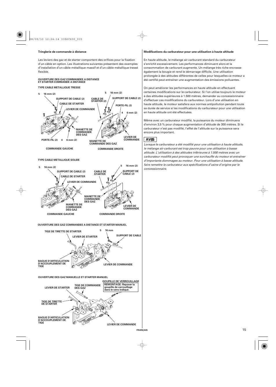 HONDA GX620 User Manual | Page 35 / 58 | Also for: GX610, GX670