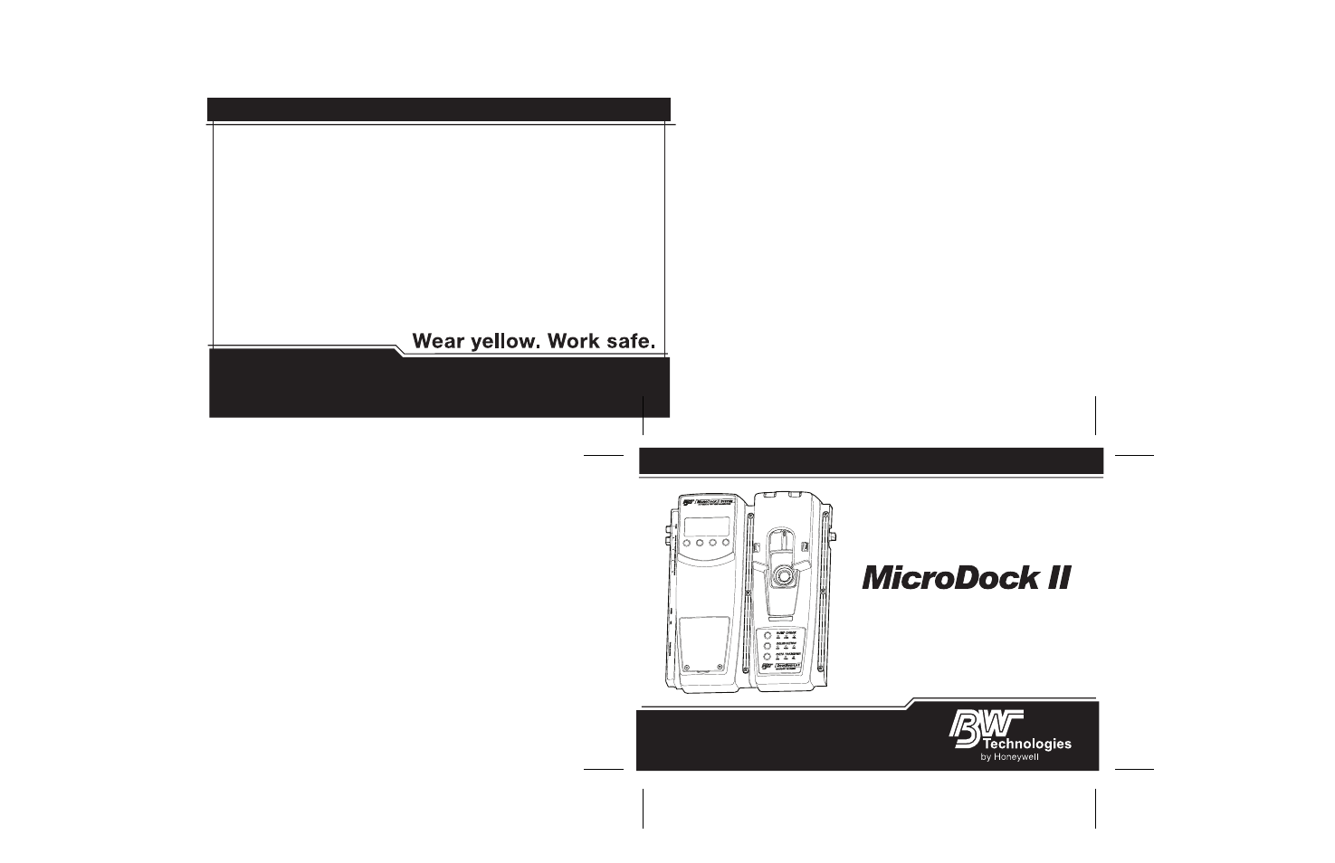 Honeywell MicroDock II User Manual | 19 pages