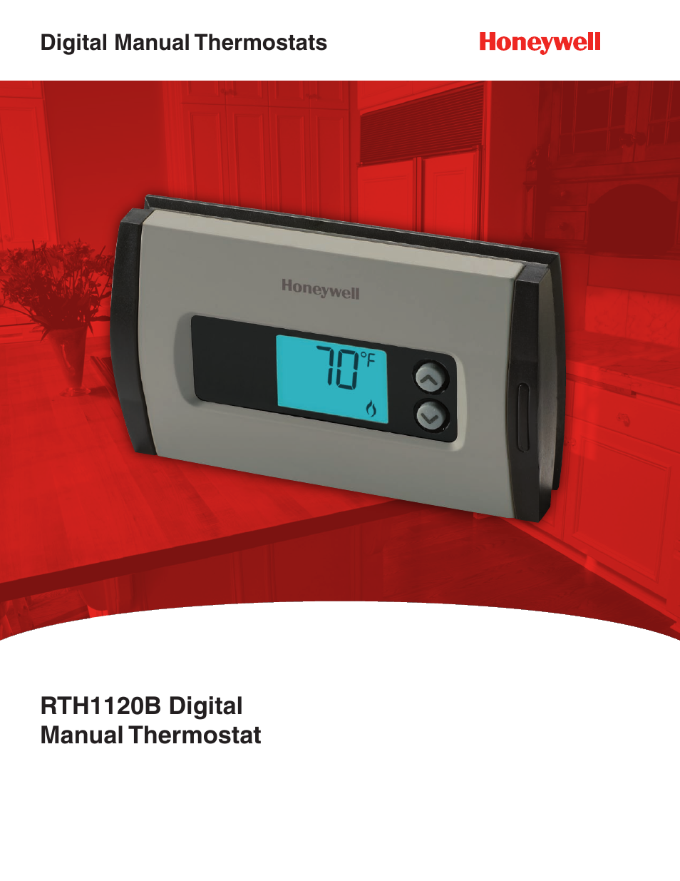Honeywell RTH1120B User Manual | 2 pages
