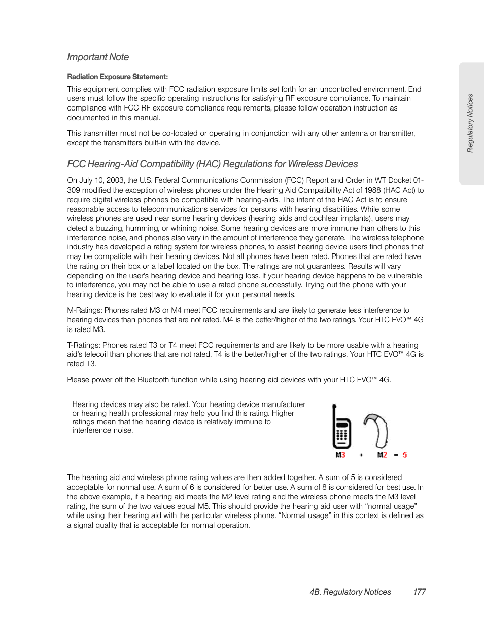Important note | HTC EVO 4G User Manual | Page 187 / 197