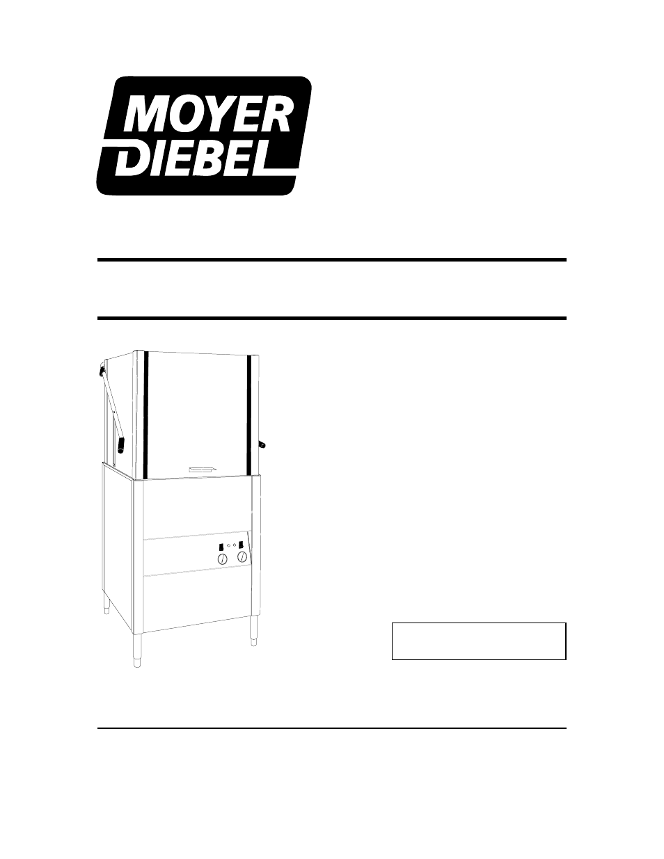 Moyer Diebel MH-6NM2 User Manual | 68 pages