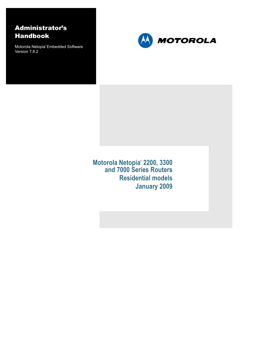 Motorola 2200 User Manual | 262 pages