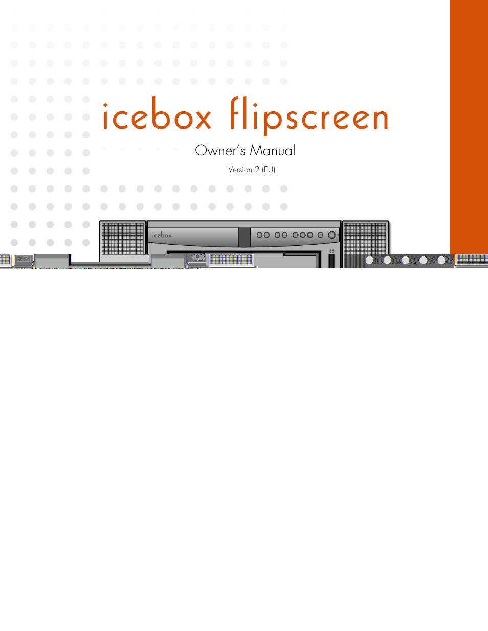iCEBOX iBOX flipscreen User Manual | 72 pages