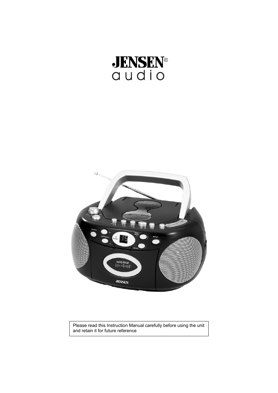 Jensen CD-540 User Manual | 13 pages