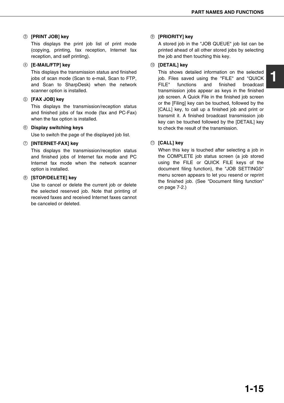 Sharp AR-M700N User Manual | Page 25 / 172