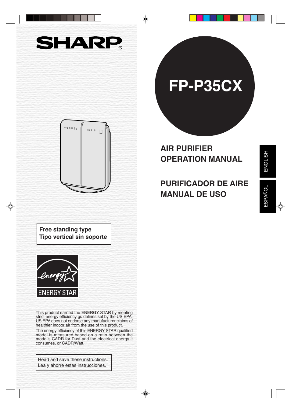 Sharp FP-P35CX User Manual | 28 pages