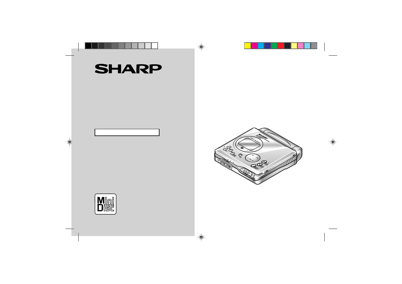 Sharp MD-MT90 User Manual | 48 pages
