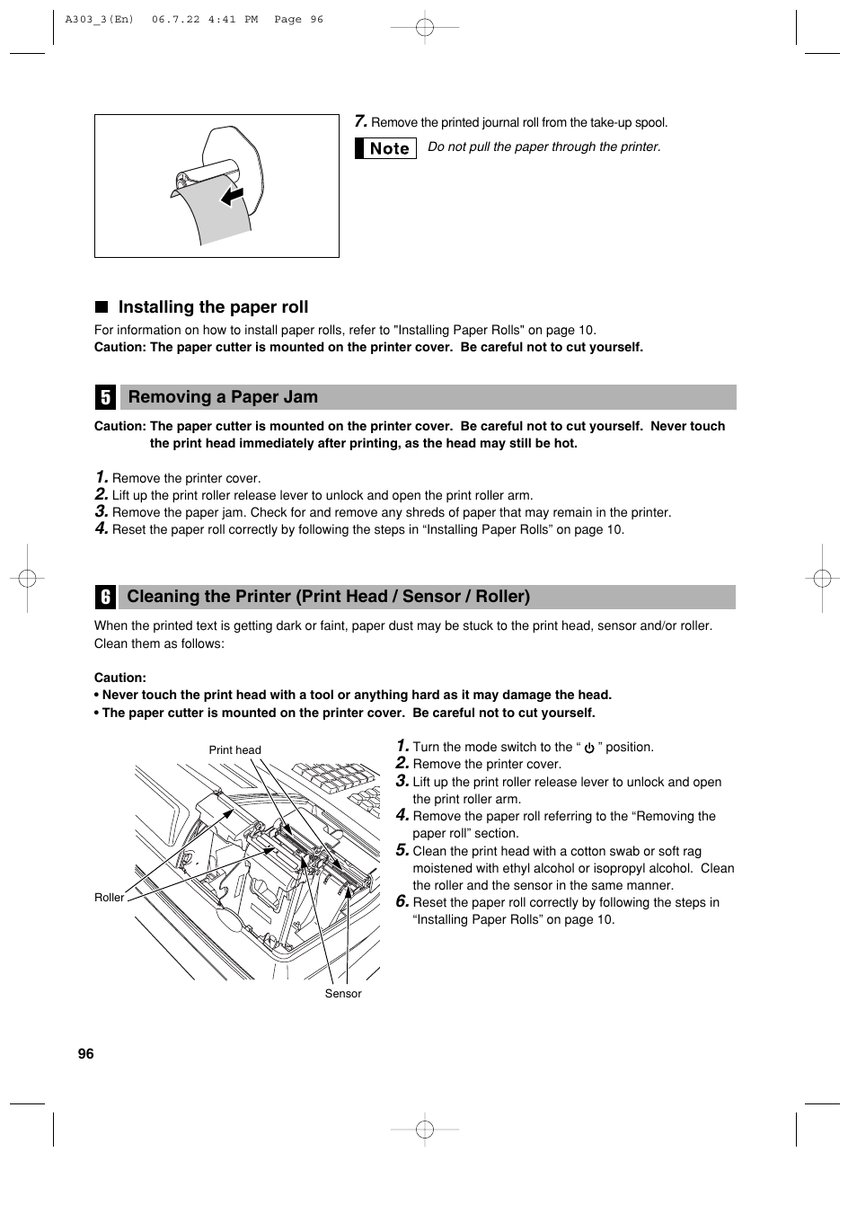 Sharp XE-A303 User Manual | Page 98 / 104