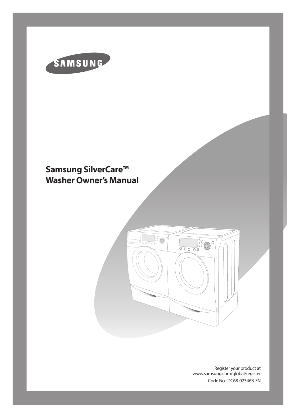 Samsung SilverCare Silver Care Washer User Manual | 32 pages