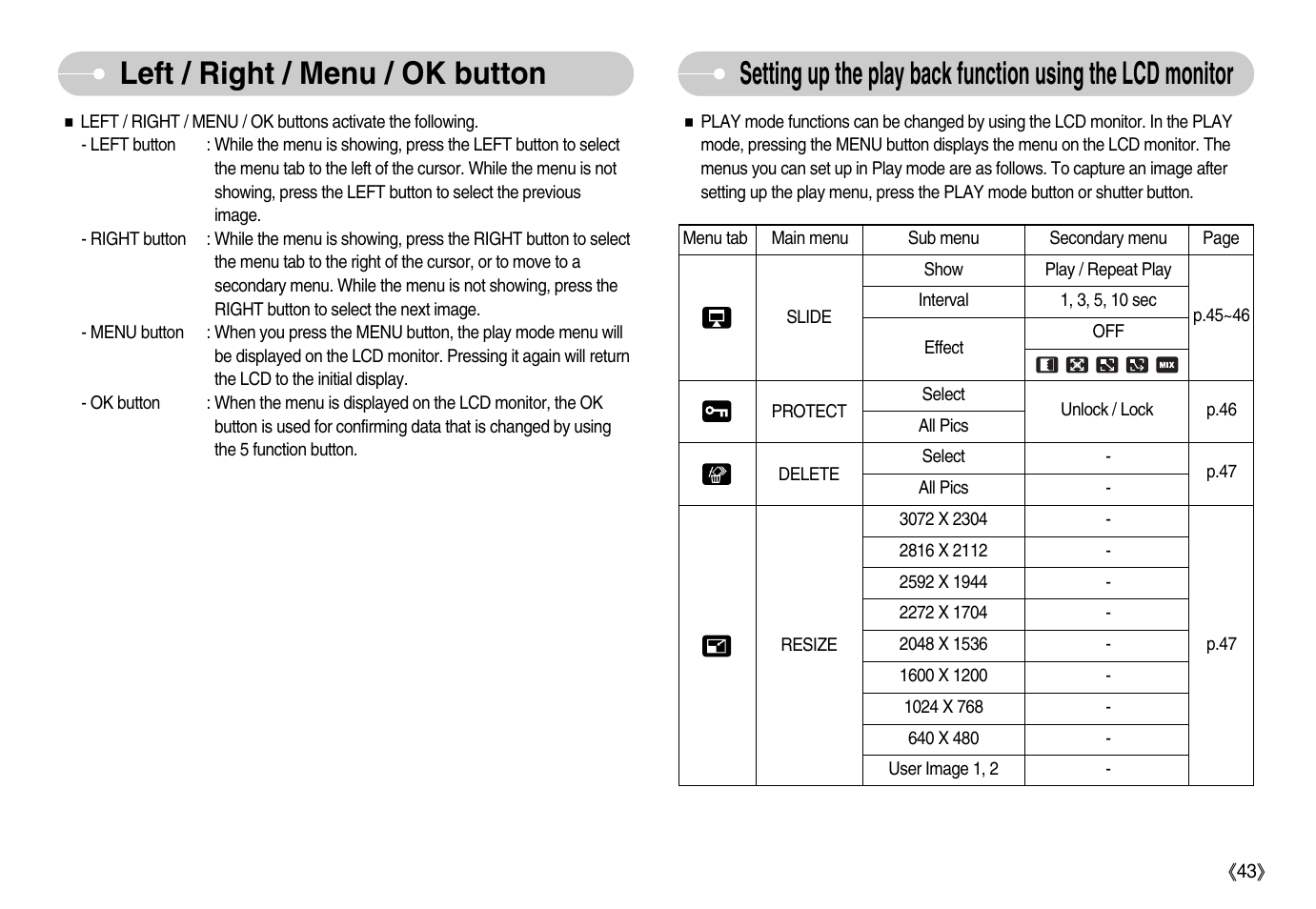 Samsung Digimax S800 User Manual | Page 44 / 82