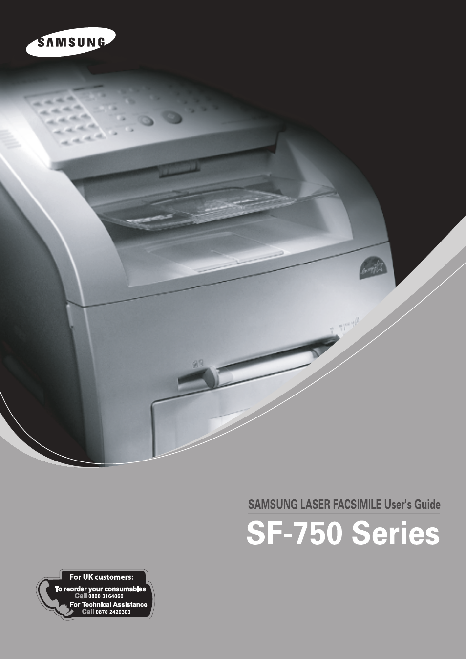 Samsung SF-750 Series User Manual | 98 pages