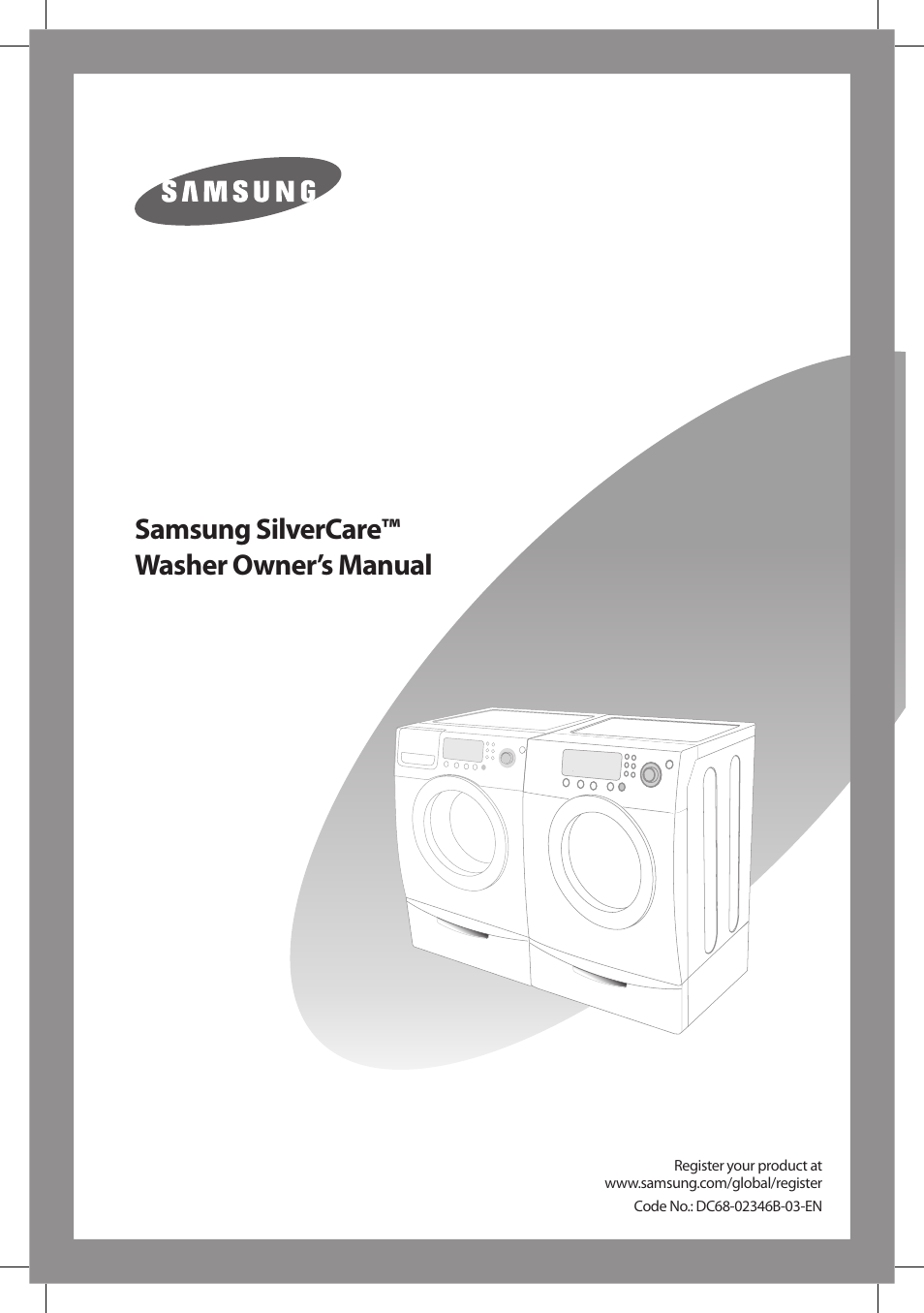 Samsung SilverCare Washer User Manual | 32 pages